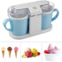 1QT Frozen Ice Cream Maker - Ice Cream Machine for Sorbet, Gelato, Yogurt and More - Kitchen Appliances and Gadgets by