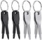 8Pcs Portable Keychain Screwdriver Set, Mini Pocket Key Chain Phillips Slotted Head Screwdriver