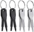 8Pcs Portable Keychain Screwdriver Set, Mini Pocket Key Chain Phillips Slotted Head Screwdriver