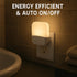 Rayverion 3000K Mini LED Night Light with Automatic Light Sensor, Soft Warm Glow, Low-Profile Plug-in Design