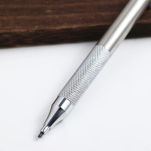Automatic Pencil, Movable Pencil, Stainless Steel Mechanical Pencil for Home, School, Office