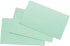 School Smart Blank Plain Index Cards, 3 x 5 Inches, Green, Pack of 100