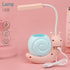ZYTC LED Desk Lamp, Cartoon Snail Adjustable Foldable Reading Lamp, USB Charging for Students