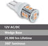 LED Landscape Light Bulbs 1W 12V Yellow White 2200K 7W Low Voltage Light Bulbs Equivalent Wedge Base T5 Malibu Bulbs, Garden Light Bulbs, Landscape Bulbs 8 Pack by HUTTUUBUDU