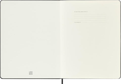 Moleskine Classic Collection Hard Cover Notebook, 1-Subject, Dotted Rule, Black Cover, 80 Sheets, 10 x 7.5