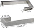 TocTen Hand Towel Holder, SUS304 Stainless Steel Bathroom Towel Rack, 9 Inch Heavy Duty