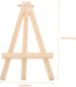 Tripod 2pcs Game Card Holder, Desktop Stand, Canvas Stand, Mini Wood Easels for Display