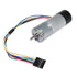 Encoder Metal Gearmotor 12V DC High Speed 600RPM Gear Motor with Encoder for Robotics
