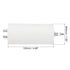 PATIKIL 100uf CBB60 Run Capacitor,AC 250V 4 Pins 50/60Hz Cylinder Bottom with M8 Screw for Washing Machine,Cleaning Machine Pump Motor Star
