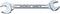 Stahlwille 40030810 Double Open Ended Spanners, Motor No. 10, Size 8 x 10mm, 15 deg Offset Angle, Metric, Industrial Grade, Chrome Plated, Non-Slip Finish, Length 140mm, Weight 33g, Made in Germany by Stahlwille