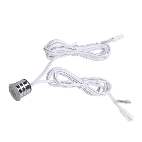 MUNEFE Blue LED Touch Switch, LED Light Touch Switch, DC Light Switch Touch