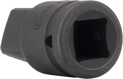 Genius Tools 3/4" Drive Impact Adapter with Steel Ball, 3/4"F 1"M, Cr-Mo Steel