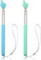 XIHIRCD 2pcs Telescopic Teachers Pointer, Pointer Sticks with Lanyard, Extendable Hand Pointer Finger