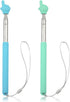 XIHIRCD 2pcs Telescopic Teachers Pointer, Pointer Sticks with Lanyard, Extendable Hand Pointer Finger