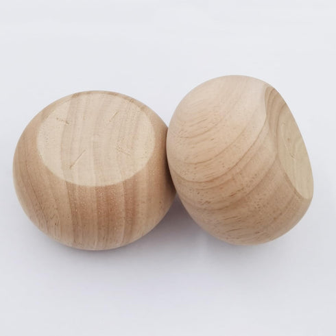 2 Inch Set 4 (2 inch Wooden Bun Feet Sofa Replacement Parts Round Furniture Legs Unfinished Sofa Couch Chair Ottoman