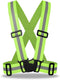 zojo Lightweight Reflective Vest, Adjustable & Elastic, High Visibility for Running, Jogging, Walking, Cycling