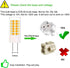 GY6.35 LED Bulbs 12V, T4 JC Type Bi-Pin Base, Warm White 3000K, 35W Halogen Replacement, Non-Dimmable, 4-Pack