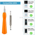 Doorbell Screwdriver Replacement,Double-Ended Screwdriver for Doorbell Replacement Bit Fit for All Doorbells Include Video Doorbell, Video Doorbell 2, Pro and Elite, for Battery Replacement by NT-ling