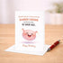 Generic CAPYTINI Funny Old Age Birthday Card Bladder Control Joke Card Rude Aging Humor Card Sarcastic Adult Birthday