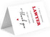 PUGAILA Cute Thank You Card for Lawyer, Thank You Lawyer Card, Lawyer Appreciation Gifts for Men Women, Lawyer
