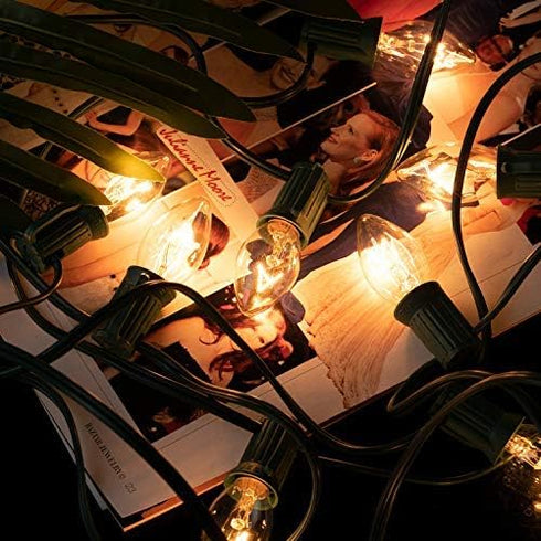 100 Pack C7 Bulbs, C7 Bulb E12 5 Christmas Replacement Light Clear Incandescent for Christmas String Light, Candelabra