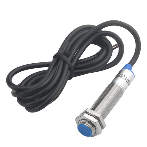 WMYCONGCONG 2 PCS M12 Sensor Inductive Proximity Sensoring Switch NPN NC(Normally Close) LJ12A3-2-Z/BX DC 10-30V 200mA