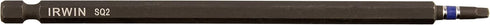 Irwin Tools 1837483 Impact Performance Series Square Recess Power Bit #2, 6"