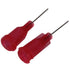100pcs 25Ga 1/2" Red Blunt Dispensing Needles, Syringe Needle Tips