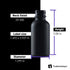 The Bottle Depot - 24 Pack - 1 oz Glass Bottles with Dropper, Black Frosted, UV Rays Protection