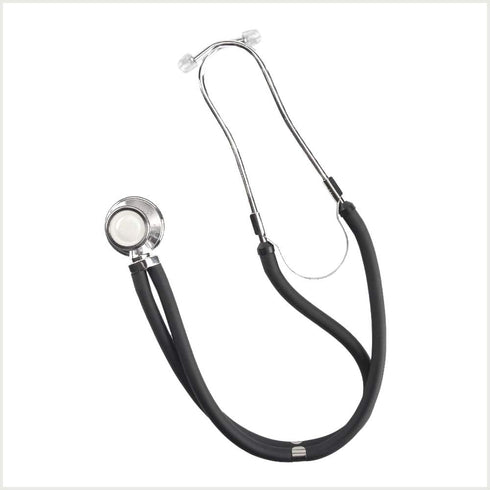 Santamedical Adult Deluxe Aneroid Sphygmomanometer - with Stethoscope, Cuff, and Carrying Case, Black