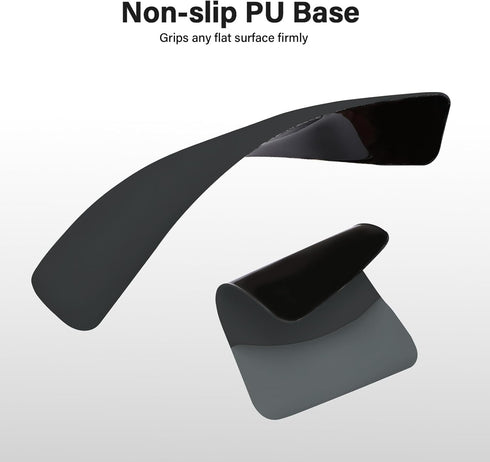 MOSISO Wrist Rest Support for Mouse Pad & Keyboard Set, Ergonomic Non-Slip Base Home/Office Pain Relief Pad with