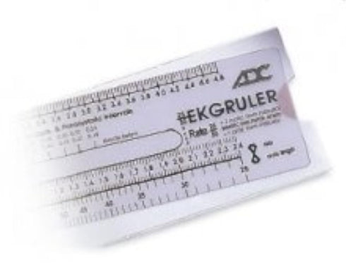 American Diagnostic Corporation 394 EKG Ruler