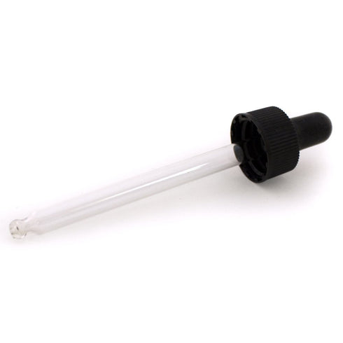GreenHealth 2 fl oz Amber Glass Bottle with Glass Dropper (Single)