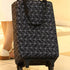 18.9x11.02x7.09in Folding Trolley Bag with Wheels Large Capacity Reusable Grocery Cart for Shopping Camping Hand Pulled