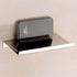 Chrome Stainless Steel Bathroom Phone Holder Shelf - Wall Mounted