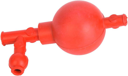 Hapivida Pipetting Ball, 3 Openings Lab Rubber Suction Bulb for Quantitative Rubber Pipette Filler, Industrial Mineral