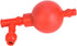 Hapivida Pipetting Ball, 3 Openings Lab Rubber Suction Bulb for Quantitative Rubber Pipette Filler, Industrial Mineral