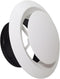 8 Inch Round Vent Cover, ABS Adjustable Air Vent for Indoor Use in Bedrooms, Living Rooms, Offices, Bathrooms