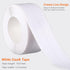 White Caulk Tape Waterproof Self Adhesive, Toilet Caulk Tape, Peel and Stick Caulking Tape for Floor Tile Corner Trim,