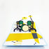 Band Drum 3D Pop Up Birthday Card - Happy Birthday Pop Up Card, Music Teacher Gift, Musician, Student, Graduation