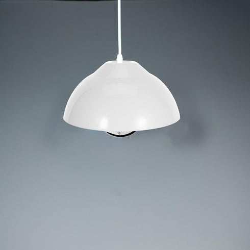 White Plastic Lamp Shade Dome Cover PP Material Replacement Pendant Ceiling Lampshade for Torchiere Floor Lamp Light