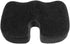 HomeStock Memory Foam Seat Cushion - Black Orthopedic Support for Sciatica, Back