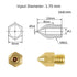 Aokin 22 Pcs MK8 3D Printer Nozzles 0.2mm to 1.0mm for Creality Ender 3/3 Pro/3 V2, Ender 5/5 Pro, CR-10/10S, Makerbot,