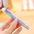 Hutou 0.5mm 6-in-1 Multicolor Ballpoint Pen - 6 Colors Retractable for Kids Party Favors (12 Pack)