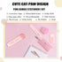 Cute School Supplies Stationery Gift Set, Japanese Birthday Gifts, Includes Sharpener, Eraser, Tape, Ruler, Scissors