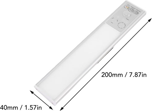 Closet 3 Dimmable Closet FTVOGUE Motion Sensor Under Cabinet Light Rechargeable LED Light Wireless with Color Temps