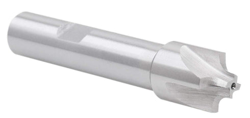 Accusize Industrial Tools 1/8'' H.S.S. Corner Rounding End Mills, 1/2'' Shank Dia, 5/8'' Cutter Dia