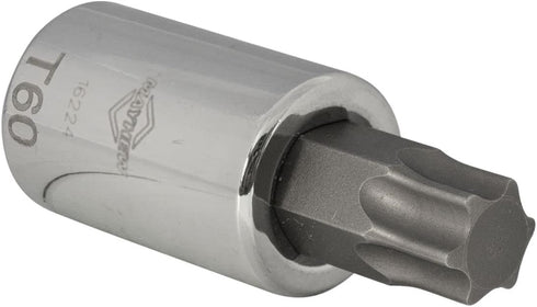 Mayhew Tools 16224 1/2" Square Drive Small Insert Socket Bit, Torx T60