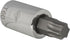 Mayhew Tools 16224 1/2" Square Drive Small Insert Socket Bit, Torx T60