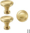 SANCHAKOU Cabinet Pulls Knobs 2Pcs Brass Wardrobe Handles Chrome Plated Bedside Table Drawer